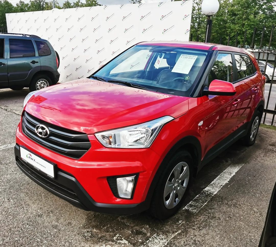 Осмотр Hyundai Creta 2019 г.в. 26.000 км.